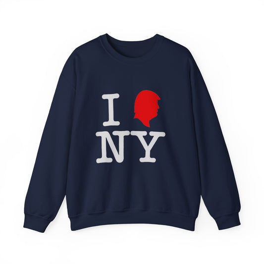 I 'TRUMP' NY Crewneck Sweatshirt